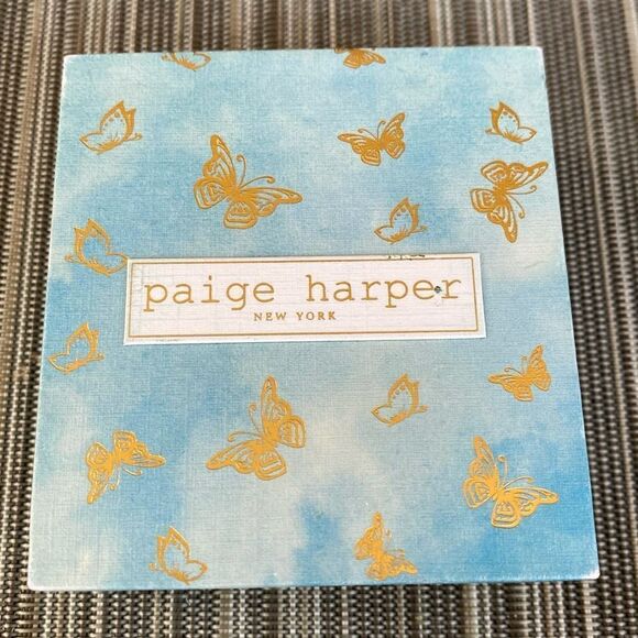 Paige Harper Set of 3 Pearl & Rhinestone Earrings. New in Box! NWT - Picture 4 of 5